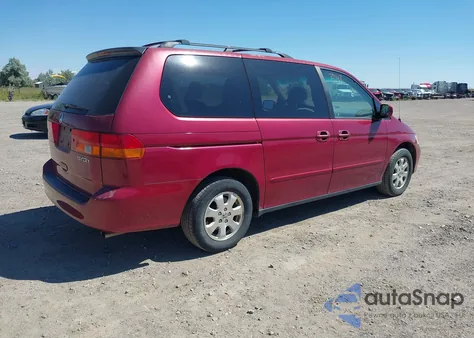 2004 Honda Odyssey Ex из США, поврежденный, VIN 5FNRL18684B009176